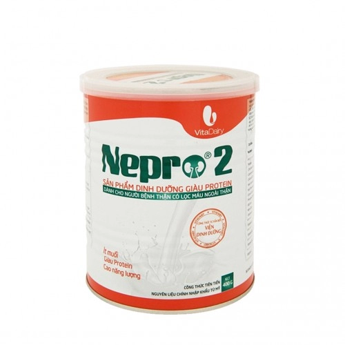 Sữa Bột Nepro 2-400Gr Dành Cho Người Bệnh Thận